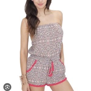 Charlie Jade strapless romper